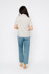 Nina-Roll Cuff Short Sleeve Shirt